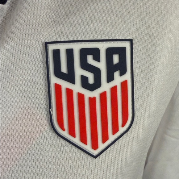 Colorblock Jacket - Red, White, and Blue USA Olympic/Soccer Unisex Small Pockets - Picture 2 of 6